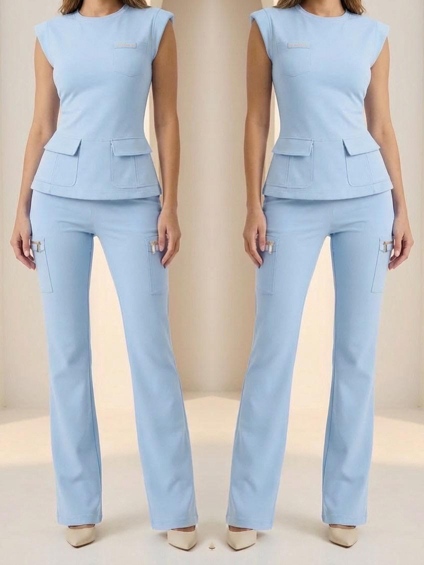 O Neck Scrub set
